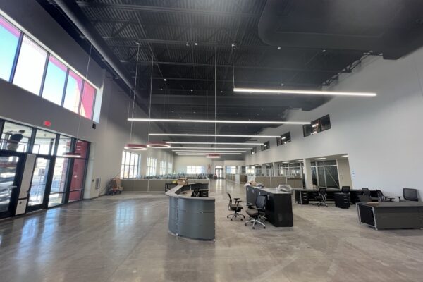 Spacious Office Area With Modern Lighting At General RV Super Center - Weber, UT.